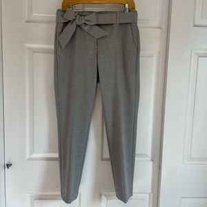 Loft Julie Ankle Length Dress Pant, Light Grey